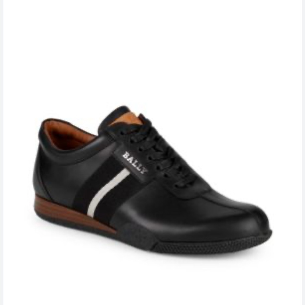 Bally Francesca Sneakers Leather Black 7.5
